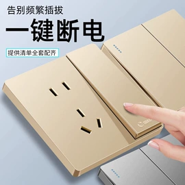 墙壁插座;墙壁开关;其他插座