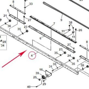 KHY-M9121-00 FRAME,CONVEYOR  yg12YS12�̶��߹��