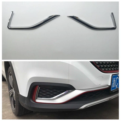 Rearview Mirror Rain Shield, Rear | Şüşə kənarı xromları/moldingləri - electroplating-front-fog-lamp-cover-2