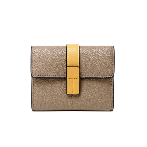 2024 Spring New Women's Multifunctional Handbag Uncommon Matchy-Color Small and Large Capacity Short Wallet