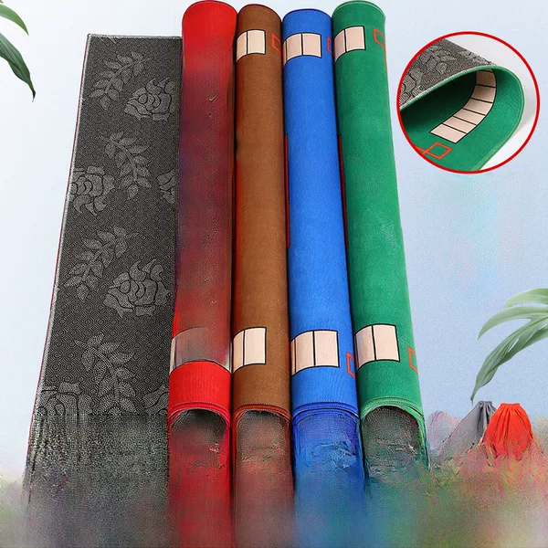 Mahjong Tablecloth Cushion Square Household Thickened Silencer Slippery Hand Rub Mahjong Blanket Poker Cloth Table Mat