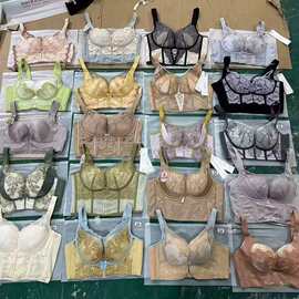2#库存低价院线款杂款女士文胸时尚蕾丝提花调整型收副乳内衣