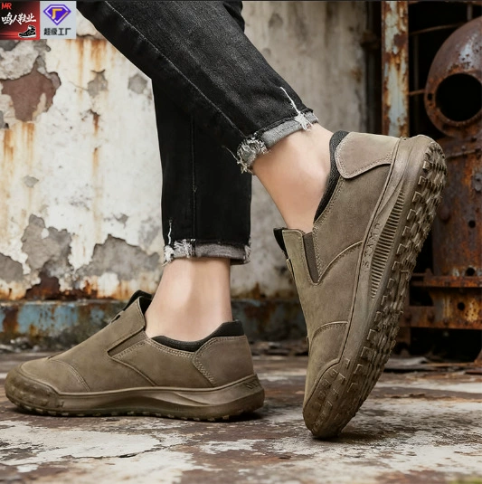 Мужские летние кроссовки больших размеров, удобная повседневная обувь для труда, большие размеры, новинка