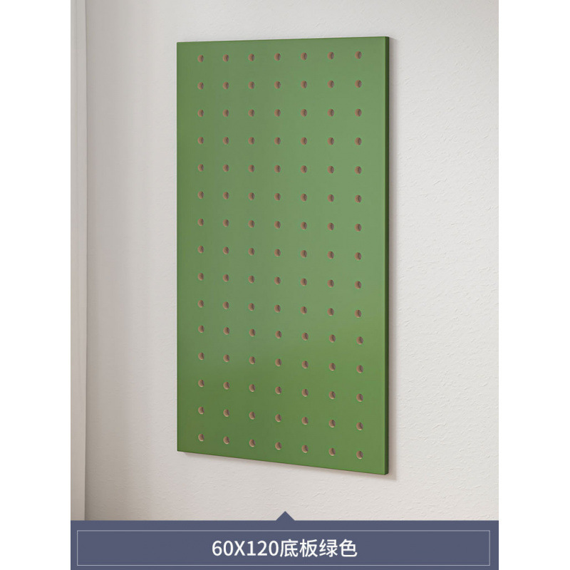 *A实木洞洞板置物架挂板墙上木质入户玄关门口墙面缝纫机线架|undefined