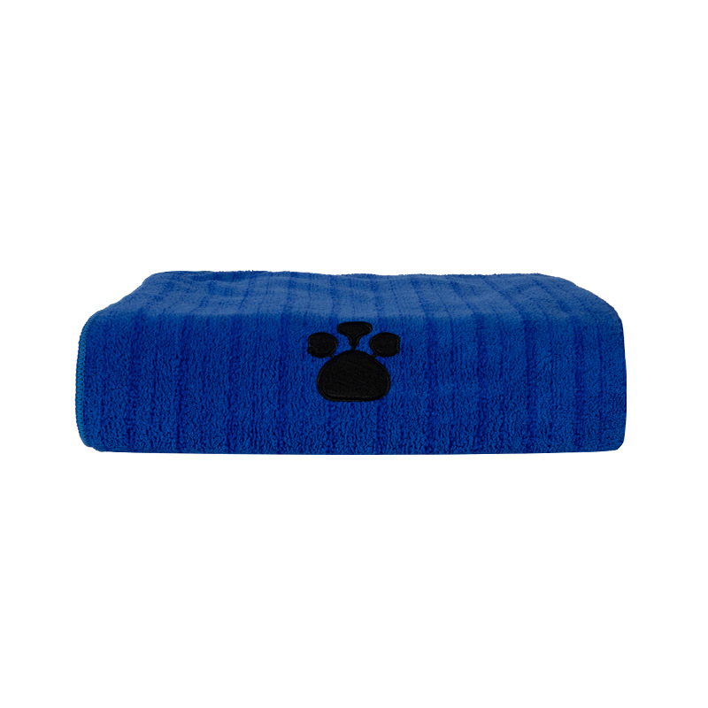 Toalla de baño para mascotas Toalla de baño tienda de mascotas hogar perro gato fuerte absorbente Toalla de baño fibra ultrafina transfronteriza exclusiva