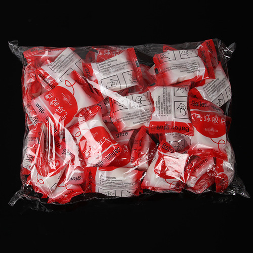 Factory long-term wholesale, double-sided traceless removable glue dispensing, balloon independent bag containing 100 glue dots