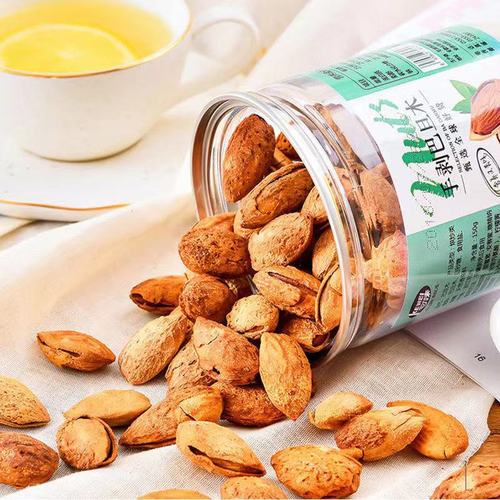 NP Thin-Skinned Almond Nut Snacks Canned 250g Almond-Skinned Almond Bag Net Weight 500g