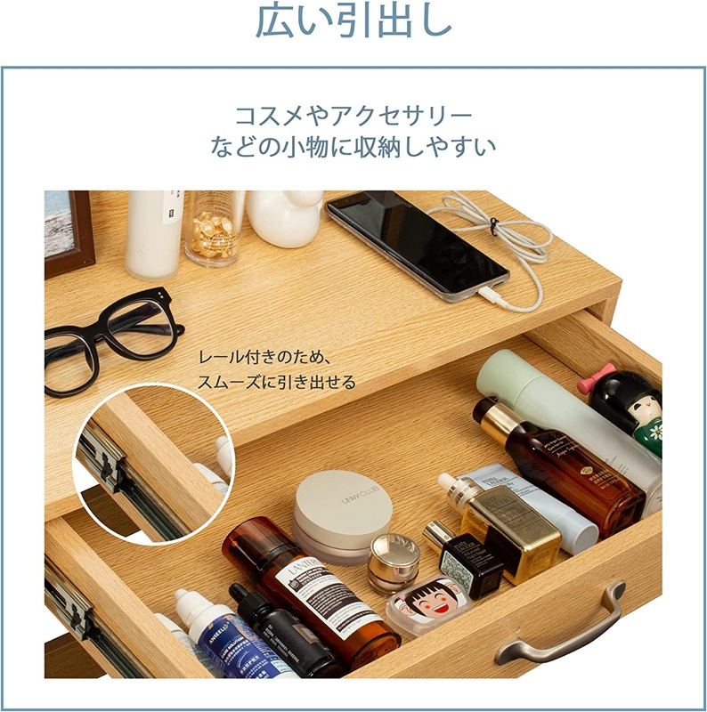 Moderno simple estilo de registro mesa de maquillaje dormitorio hogar pequeño apartamento pequeño espejo tocador gabinete de almacenamiento