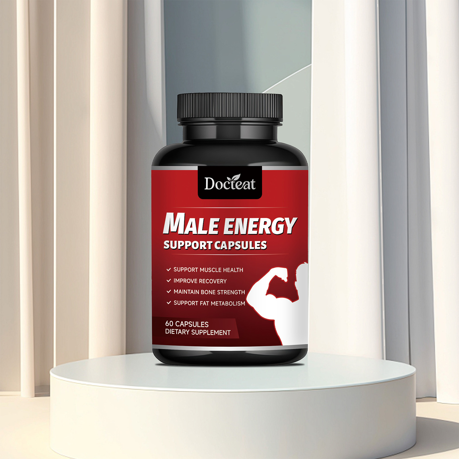 DOCTEAT 男性能量支持胶囊 日常补充能量提升状态助力充沛状态