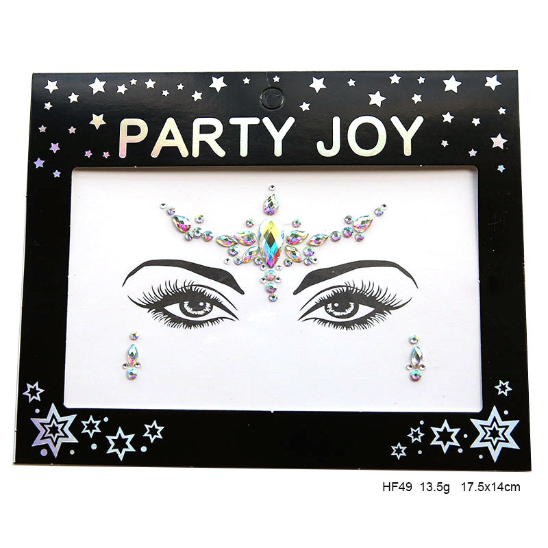 Crystal face sticker ˮü걦ʯ곧