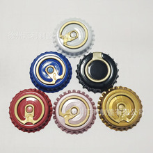 现货马口铁盖圆形金属透明啤酒瓶子饮料密封盖子厂家批发印刷logo