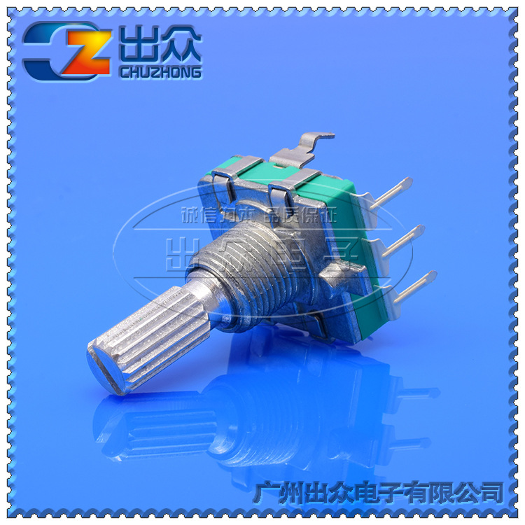 工厂 EC1601J-H01-20MM花轴24定位 旋转编码器 编码开关 带开关