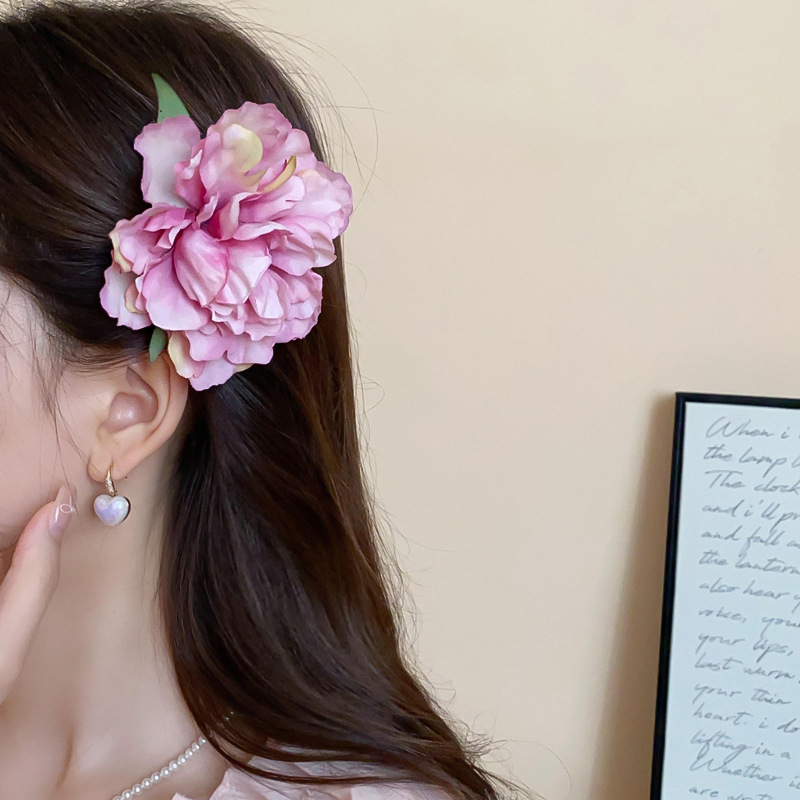 34#Duckbill clip-purple