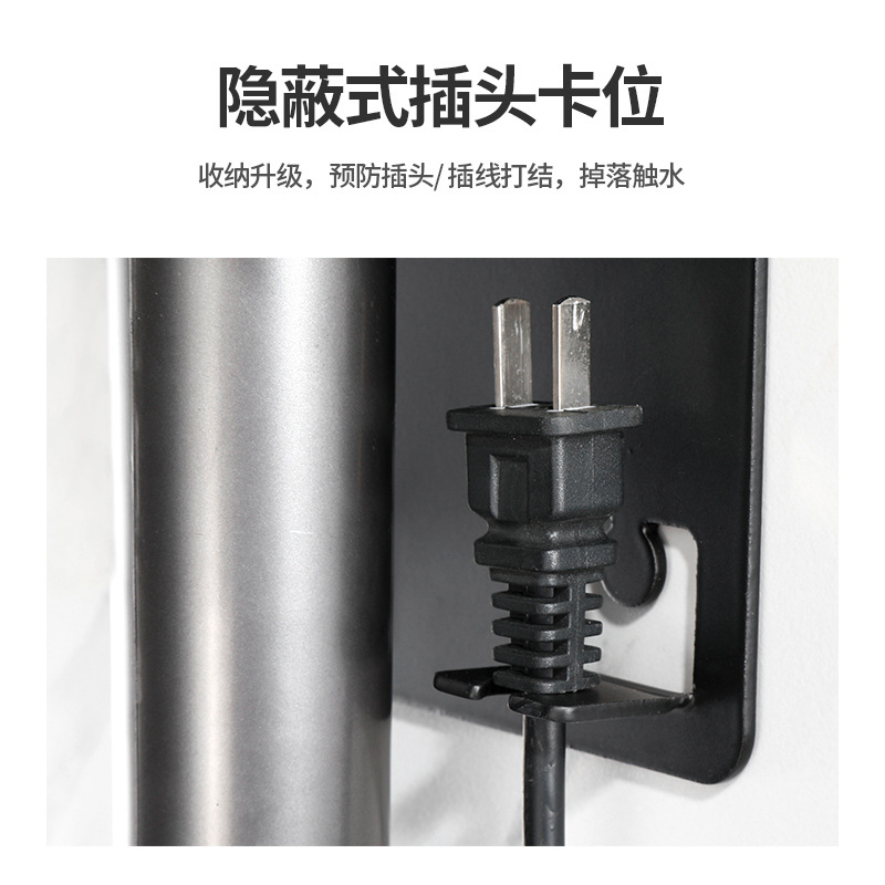 Adecuado para Dyson secador de pelo soporte ponche-libre de rack de almacenamiento de baño secador de pelo rack