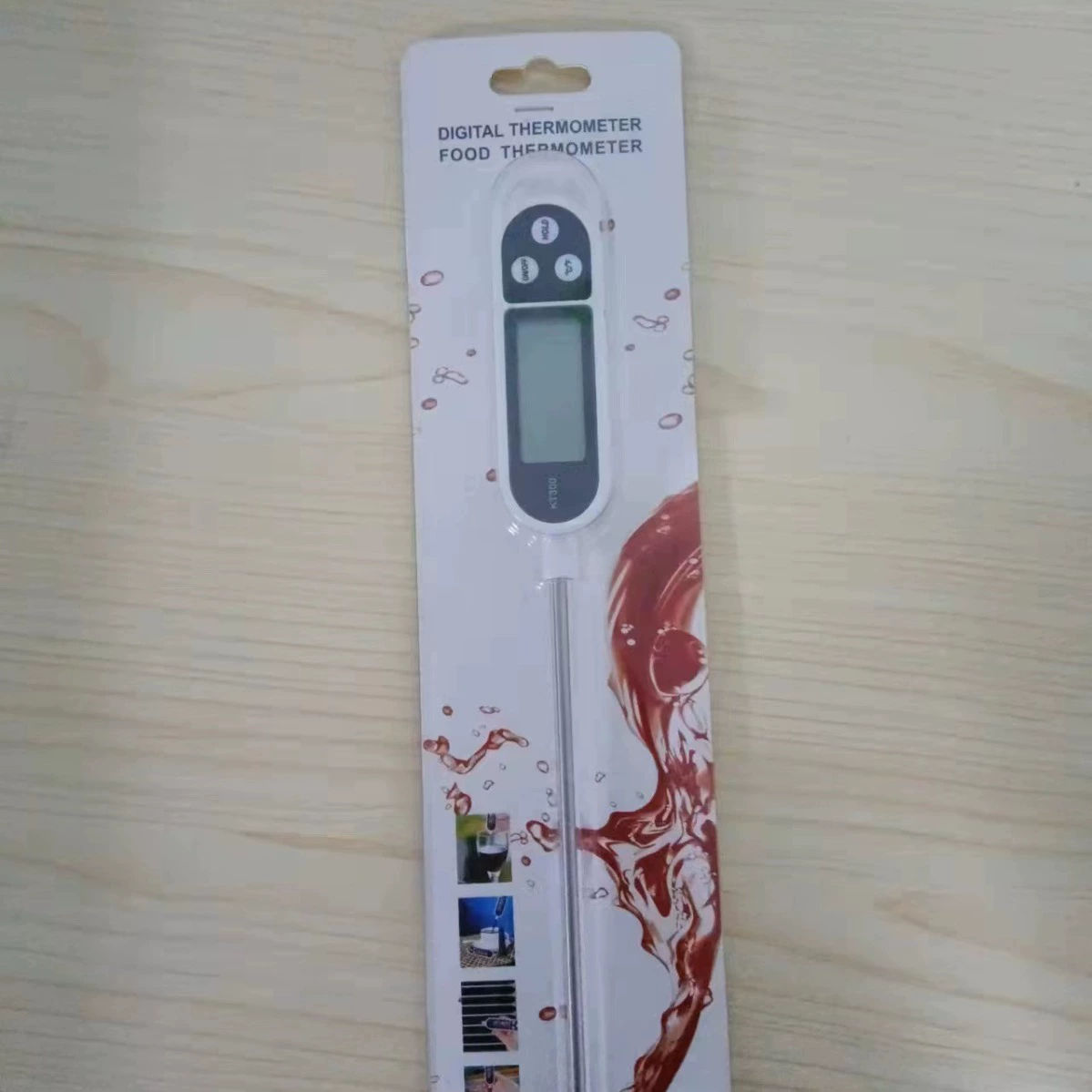 Заводская цена в наличии оптовая ручка электронный пищевой термометр бытовой KT300