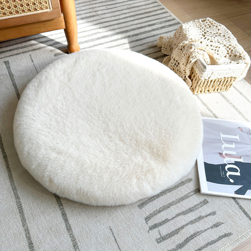 Plush Futon Cushion Chair Cushion Tattoo Cushion Japanese-style Round Floor Mat Meditation Buddha Pier Sitting Bay Window Fat Mat