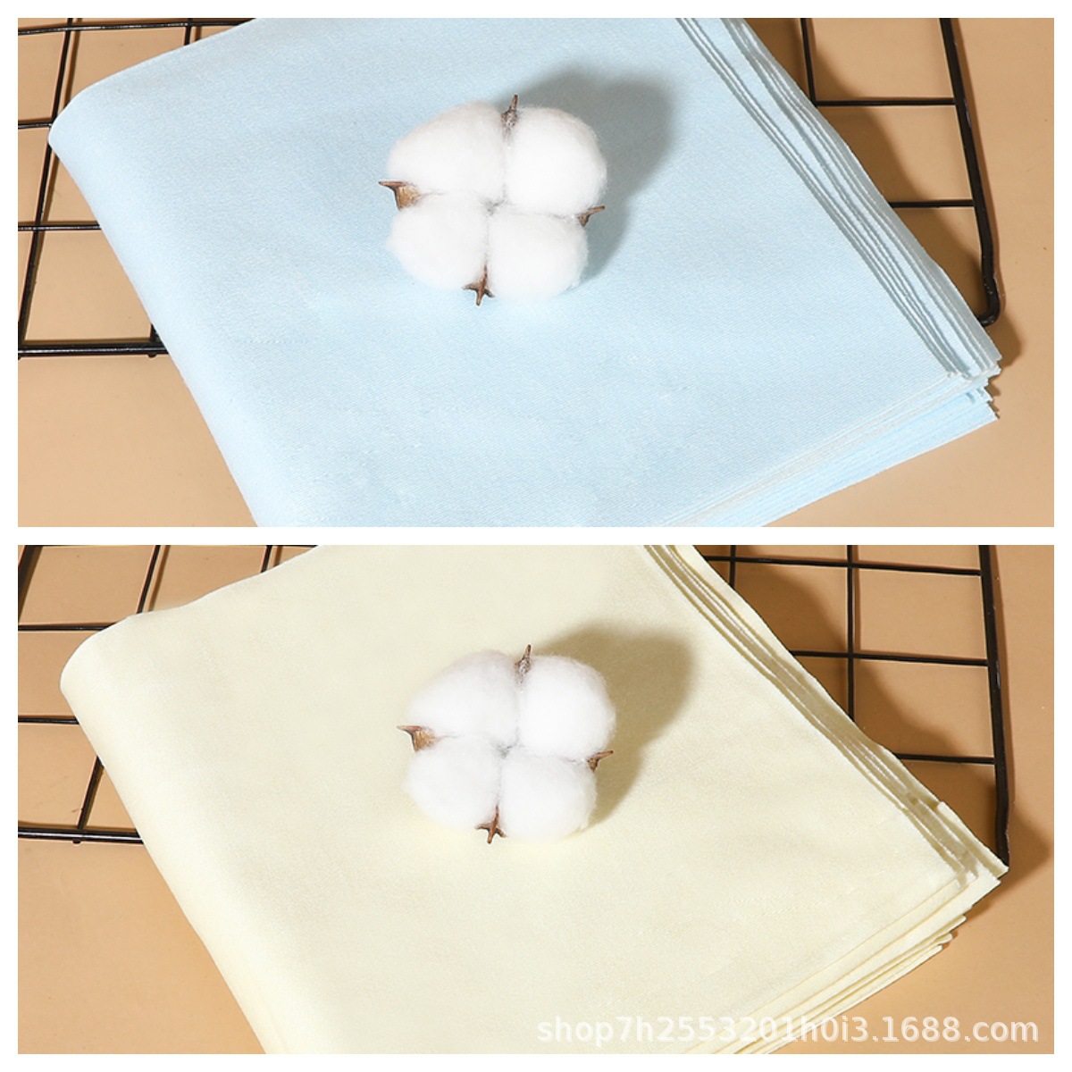 노란색 + 파란색 (총 20개)) + 기저귀 버클 / 43*45cm
