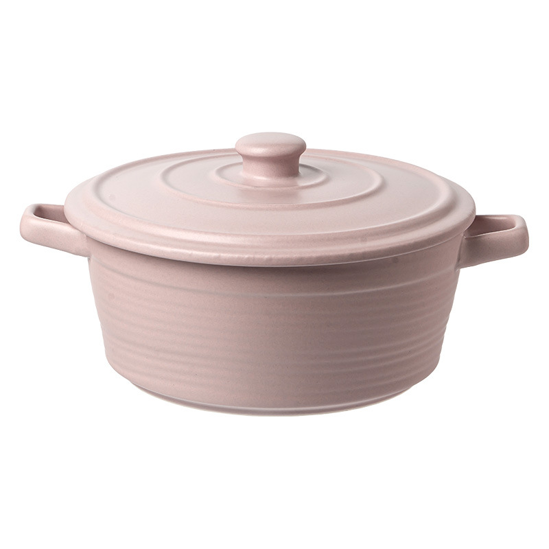 Cuenco de doble oreja grande súper práctico, tazón de sopa grande grueso de cerámica, tazón de verduras, tazón grande, tazón de fruta, tazón de olla picante