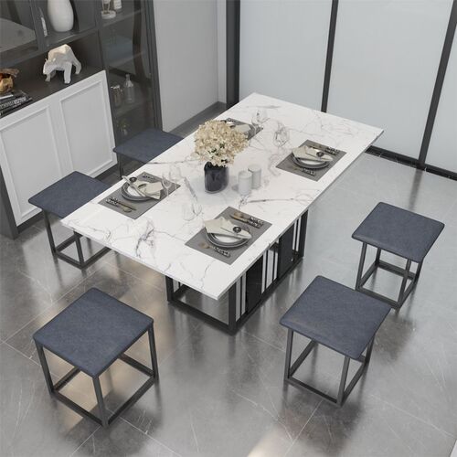 Rubik's cube sofa stool five-in-one low stool home square shoe changing stool internet celebrity living room super storage multi-functional deformation