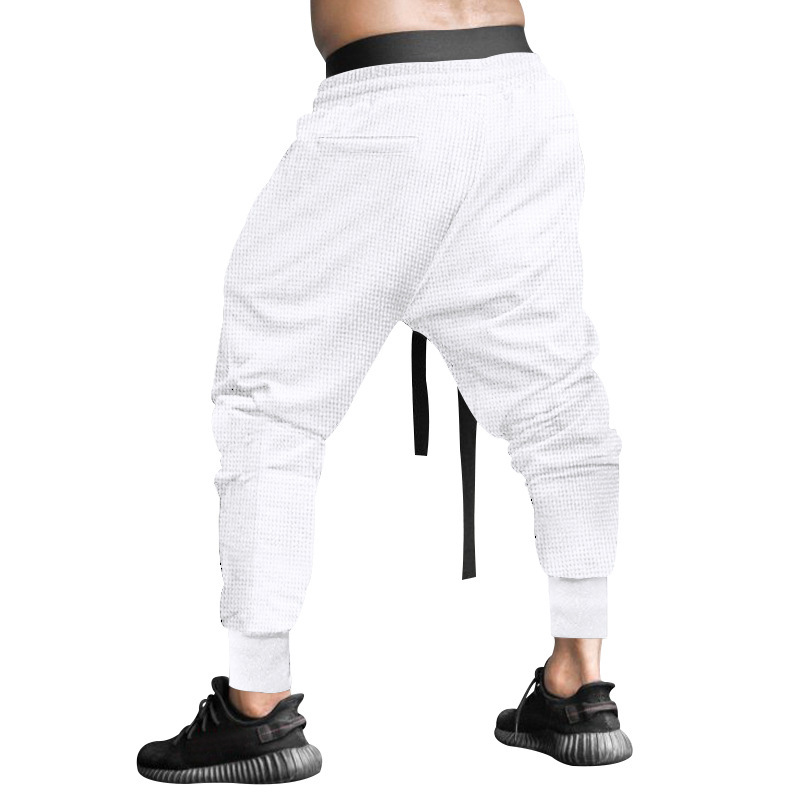 2024 New Versatile Breathable for Men's Leisure Outdoor Sports Loose Haren Pants_mkmklike.com