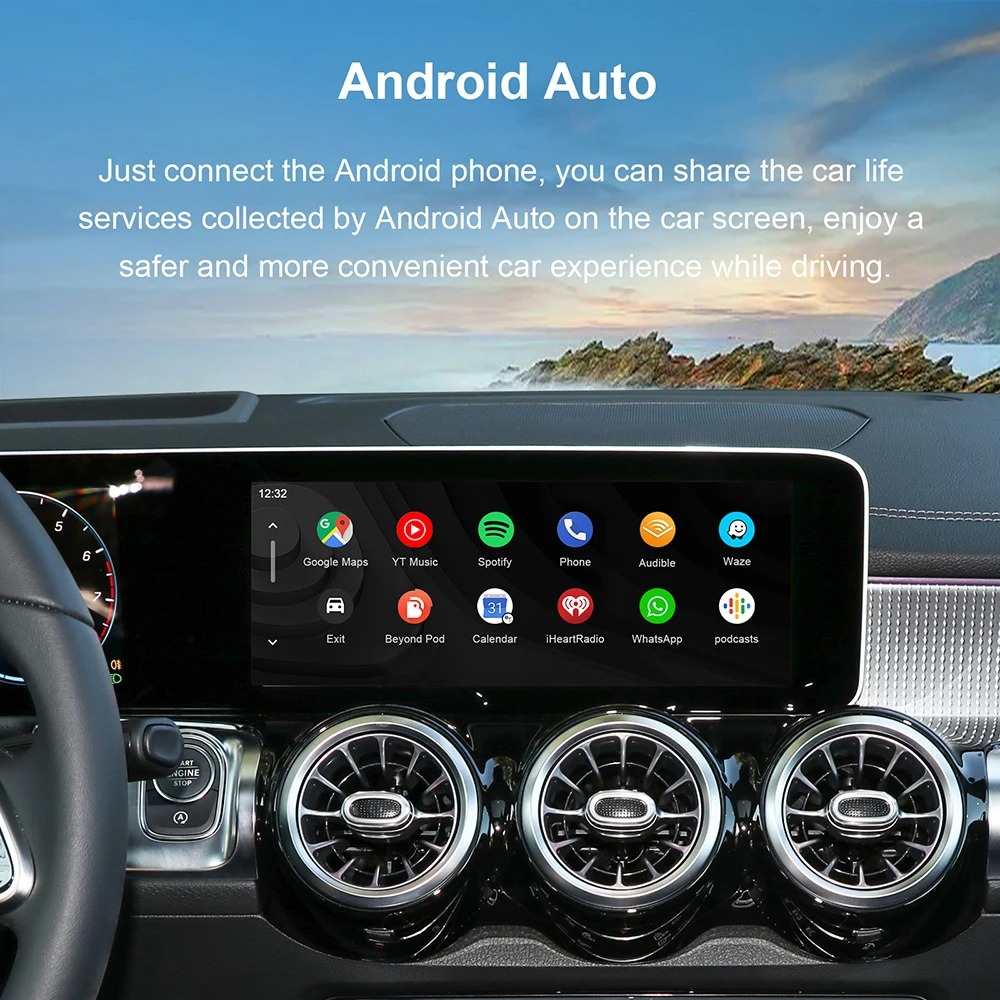 Cross-Border Suitable for Mercedes-Benz Ntg 5.0 System Wireless Carplay Android Auto Decoder