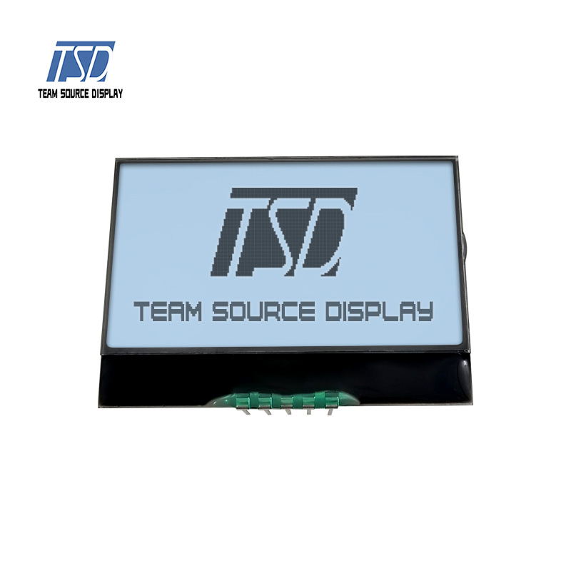 TSD单色STN FSTN COG 灰底黑字 断码lcd  工控设备lcd显示