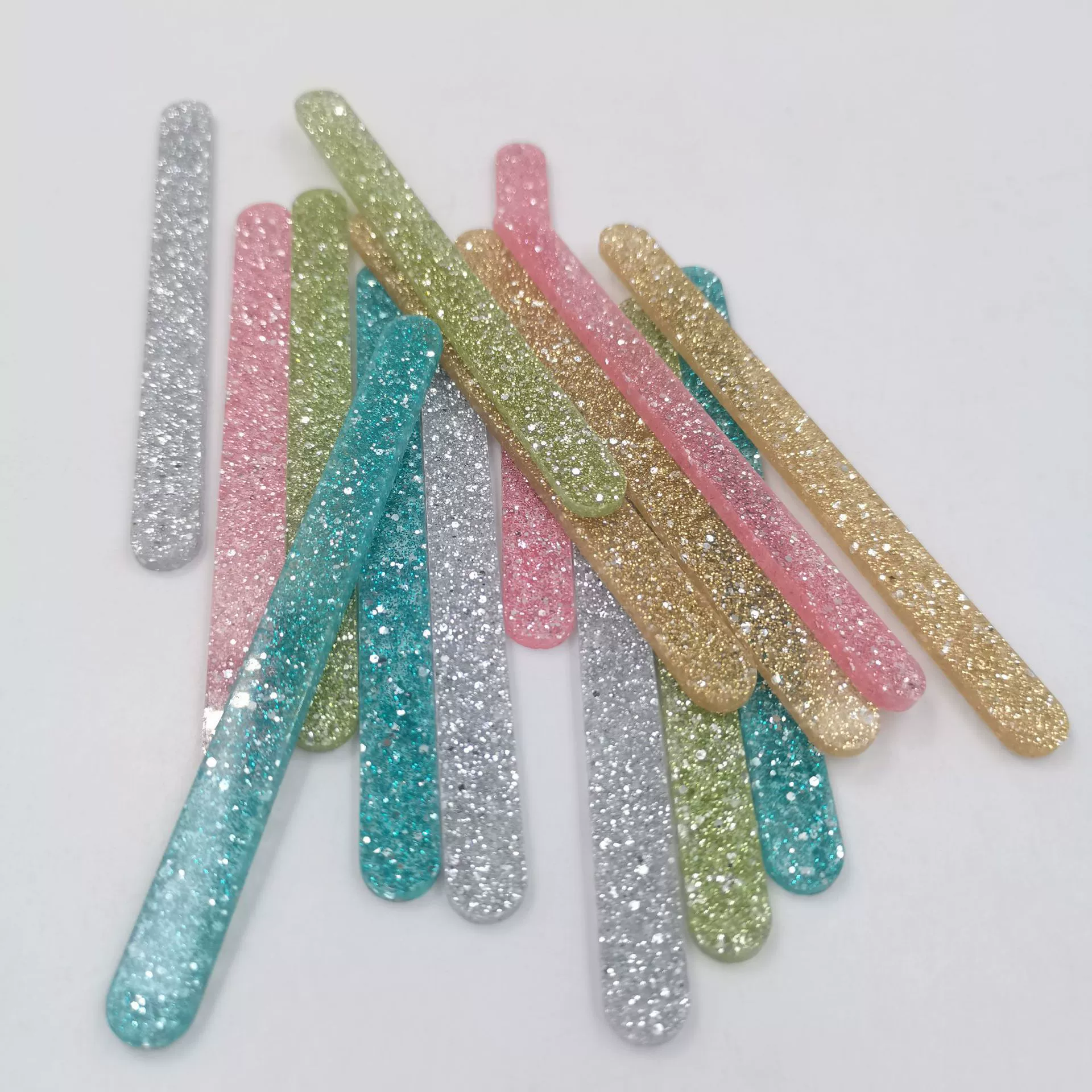 Трансграничные горячие продажи мороженого палочки DIY акриловые палочки блеска торт мороженое палочки мороженого ремесла мороженое палочки плесень