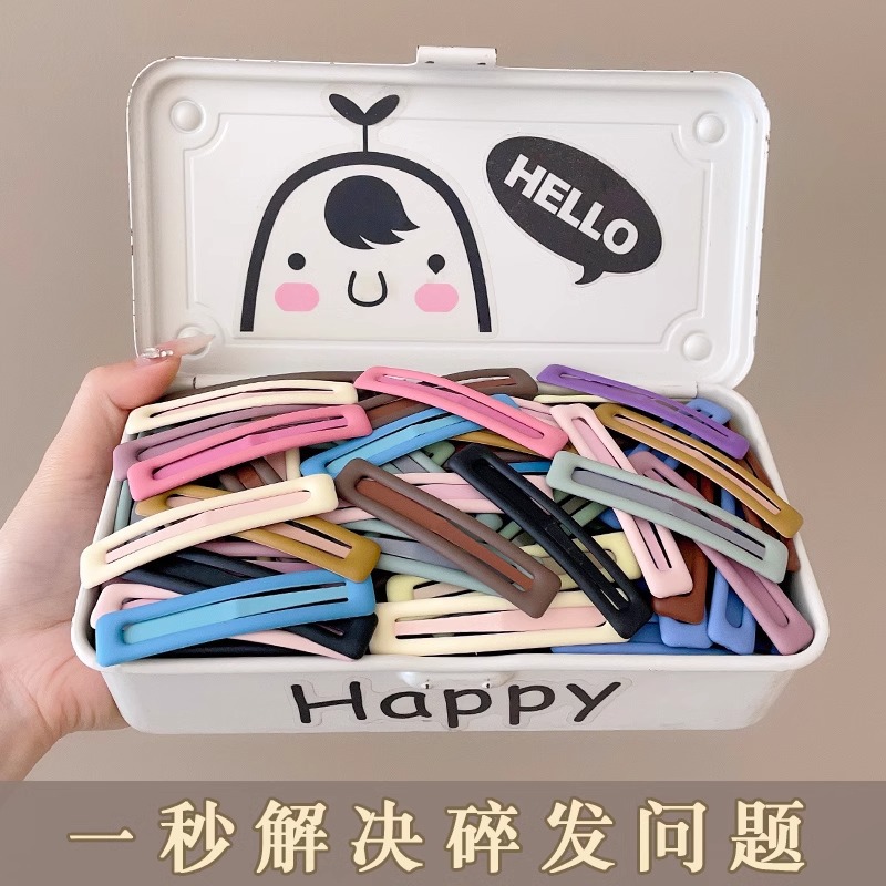 Clipe de cabello rotos tarjeta de cabello de mujer frisa clipe bb2025 nuevo clipe lateral pequeño clipe de cabello clipe de tocado