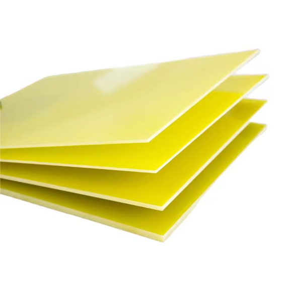 Environmental protection yellow FR4 glass fiber anti-static epoxy board new energy lithium battery fr4 insulation flame retardant epoxy board