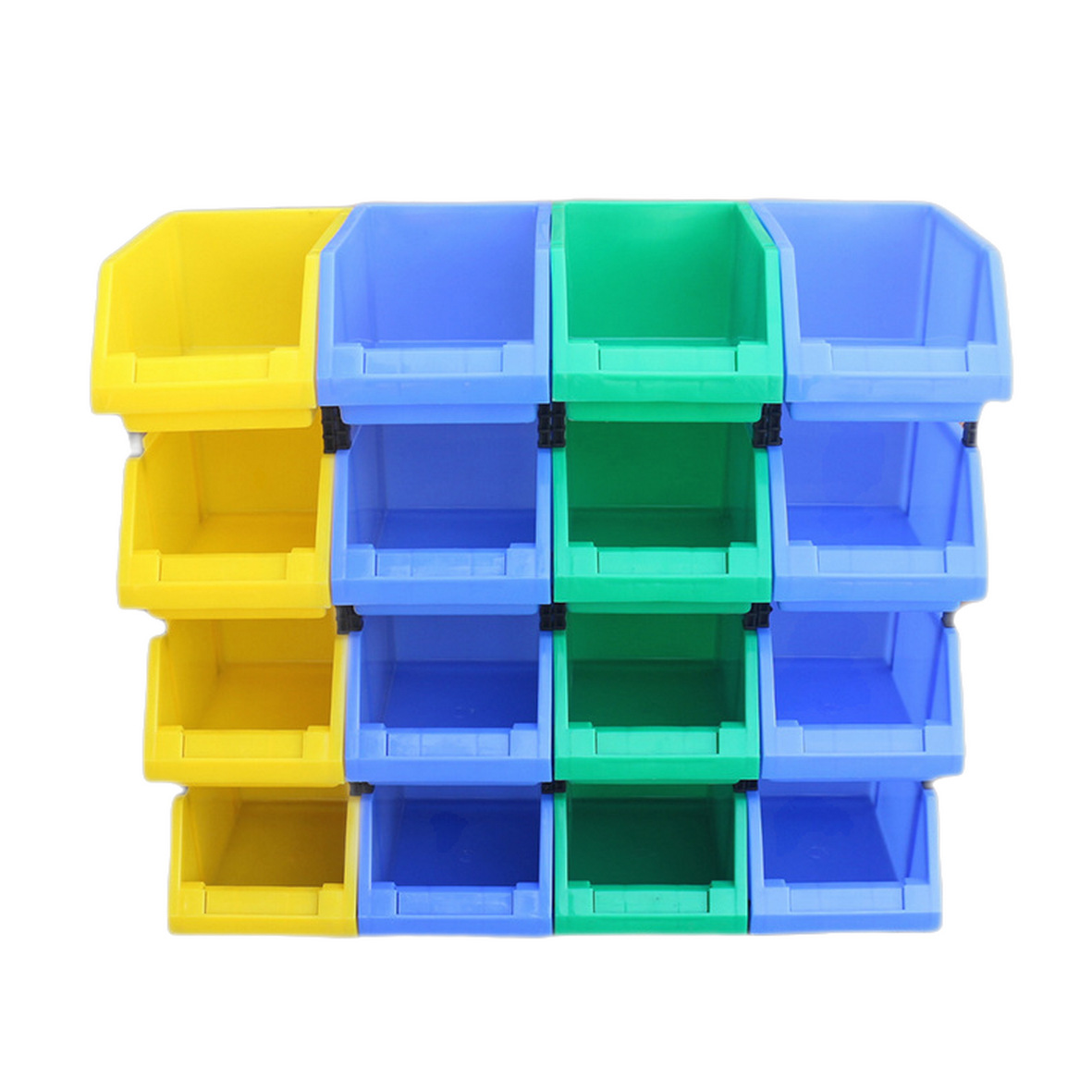 长方形塑料零件工具盒透明多格物料加厚收纳盒组合式分类螺丝盒子