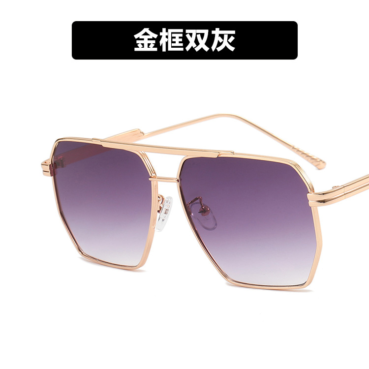 Golden frame double gray