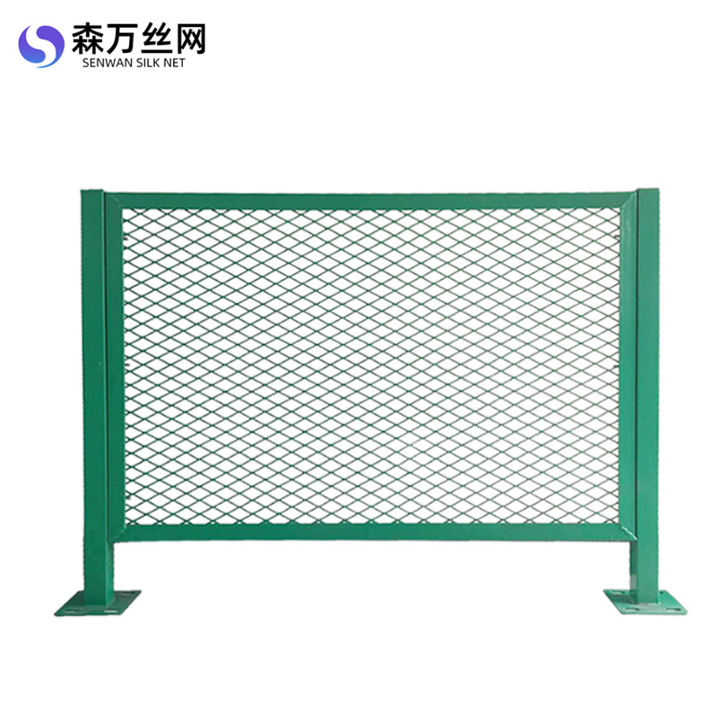 Barandilla de agujero en forma de diamante, viaducto de paso elevado de autopista, malla de acero bañada en plástico, red antideslumbrante