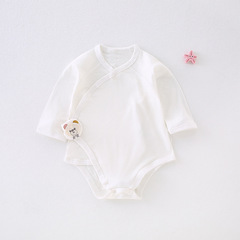 包屁衣嬰兒夏季寶貝三角哈衣純棉短袖夏裝連體衣新生衣服薄款哈衣