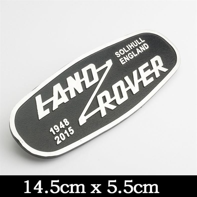 Suitable for Land Rover Defender Grille Emblem, Land Rover Car Emblem, Hood Emblem, Defender 15 Model Modified Grille Emblem