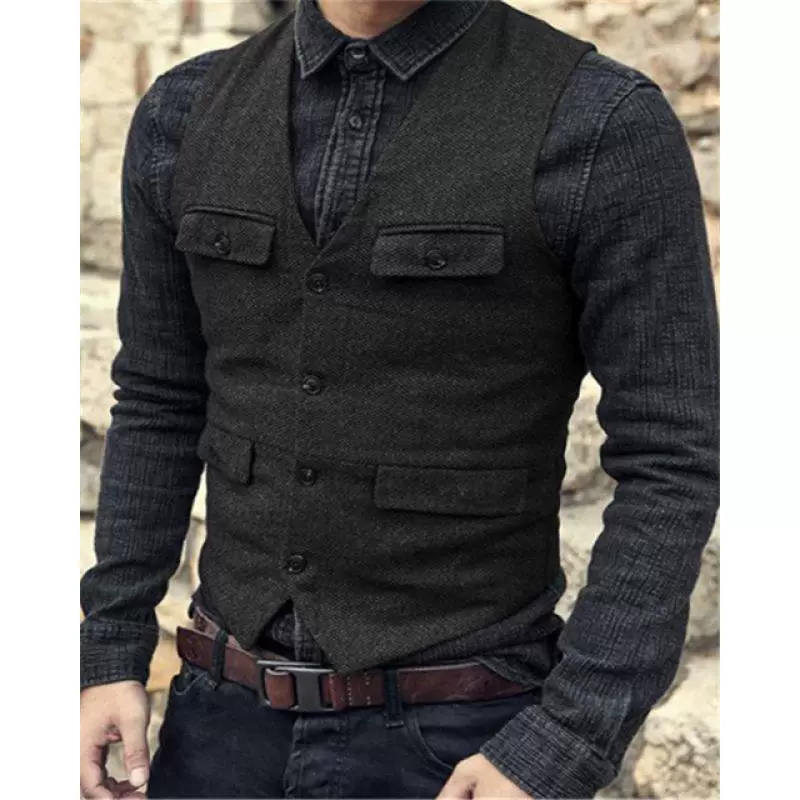 High quality colored vest for leisure, 2023 collection, European style