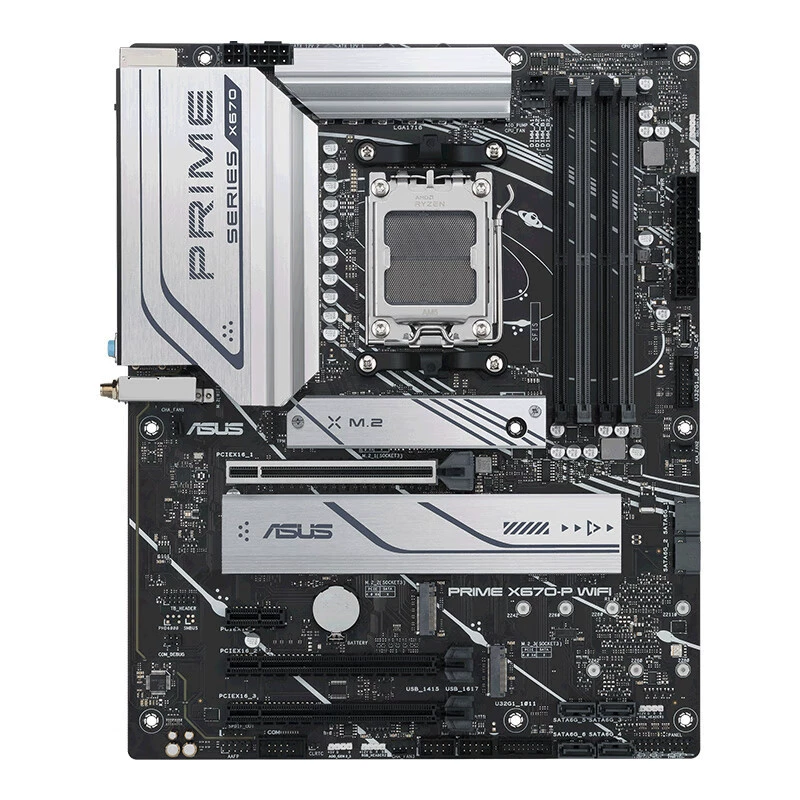 Материнская плата серии Master Prime X670-P WiFi DDR5 (AMD X670E/ SOCKET AM5)