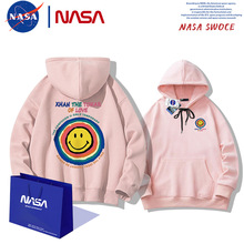 韩版宽松连帽卫衣男女春秋装青年潮牌宽松落肩情侣外套