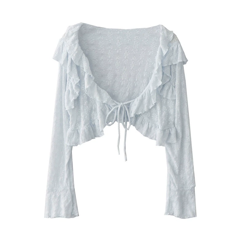 Spring lace cardigan, французский стиль