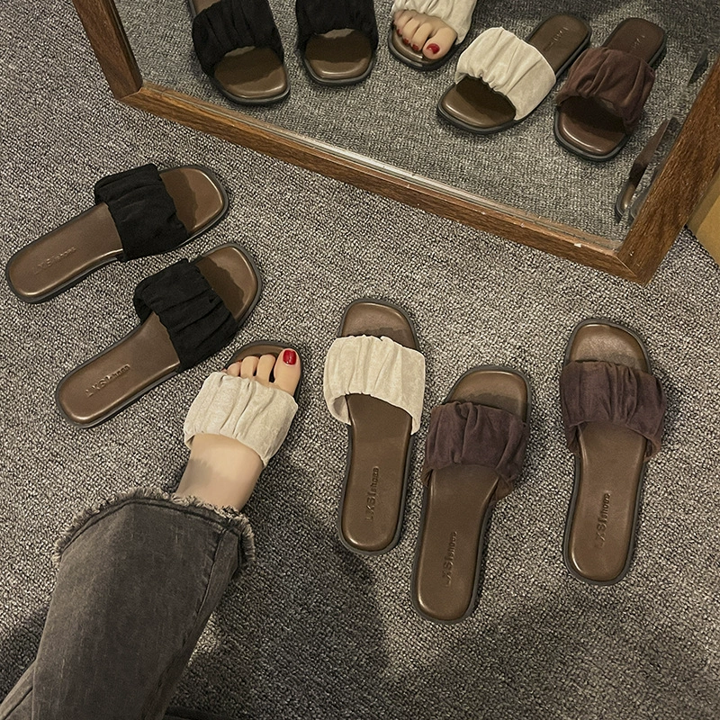 Французские тапки высокого уровня, женские летние носки