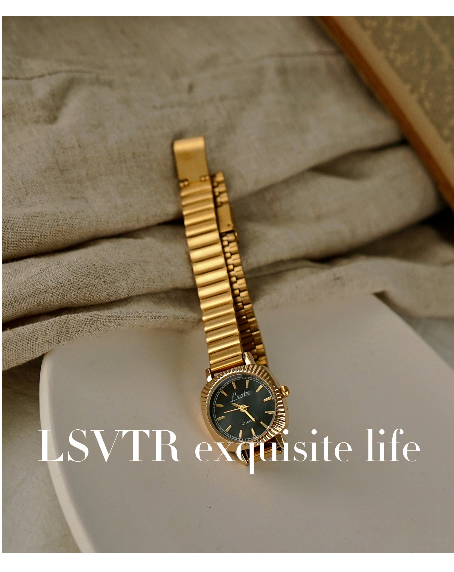 Simple Style Classic Style Solid Color Healing Crystals Rings Quartz Watch Women's Watches display picture 7