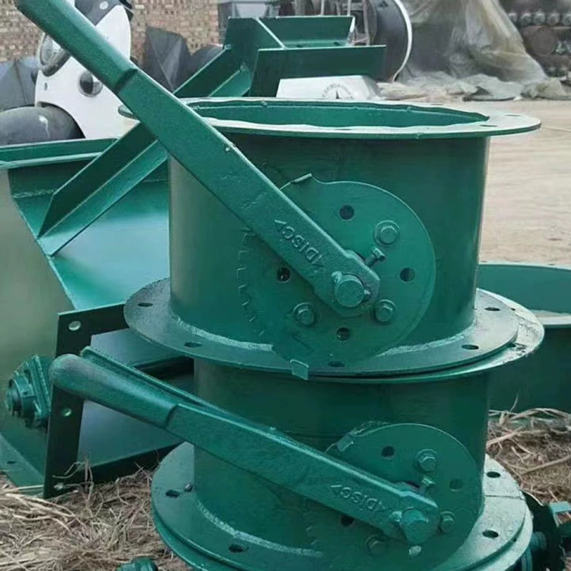 Электрический дымоход 700 Электрический взрывозащищенный вентиляционный дроссельный клапан клапан холодный воздух высокотемпературный круглый вентилятор многолистный дроссельный клапан