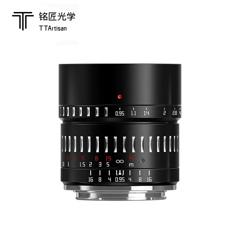 TTArtisan 铭匠 оптика 50 мм F0.95 для APS-C (половинный формат)