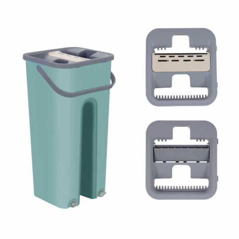 Mopo doméstico separación de aguas residuales Mopo seco y húmedo de doble uso raspado limpio Mopo perezoso