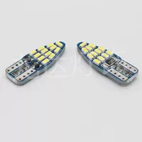 Заводская прямая лампа ширины автомобиля T10-3014-24SMD бесступенчатое декодирование номерного знака Лампа для чтения дверная лампа