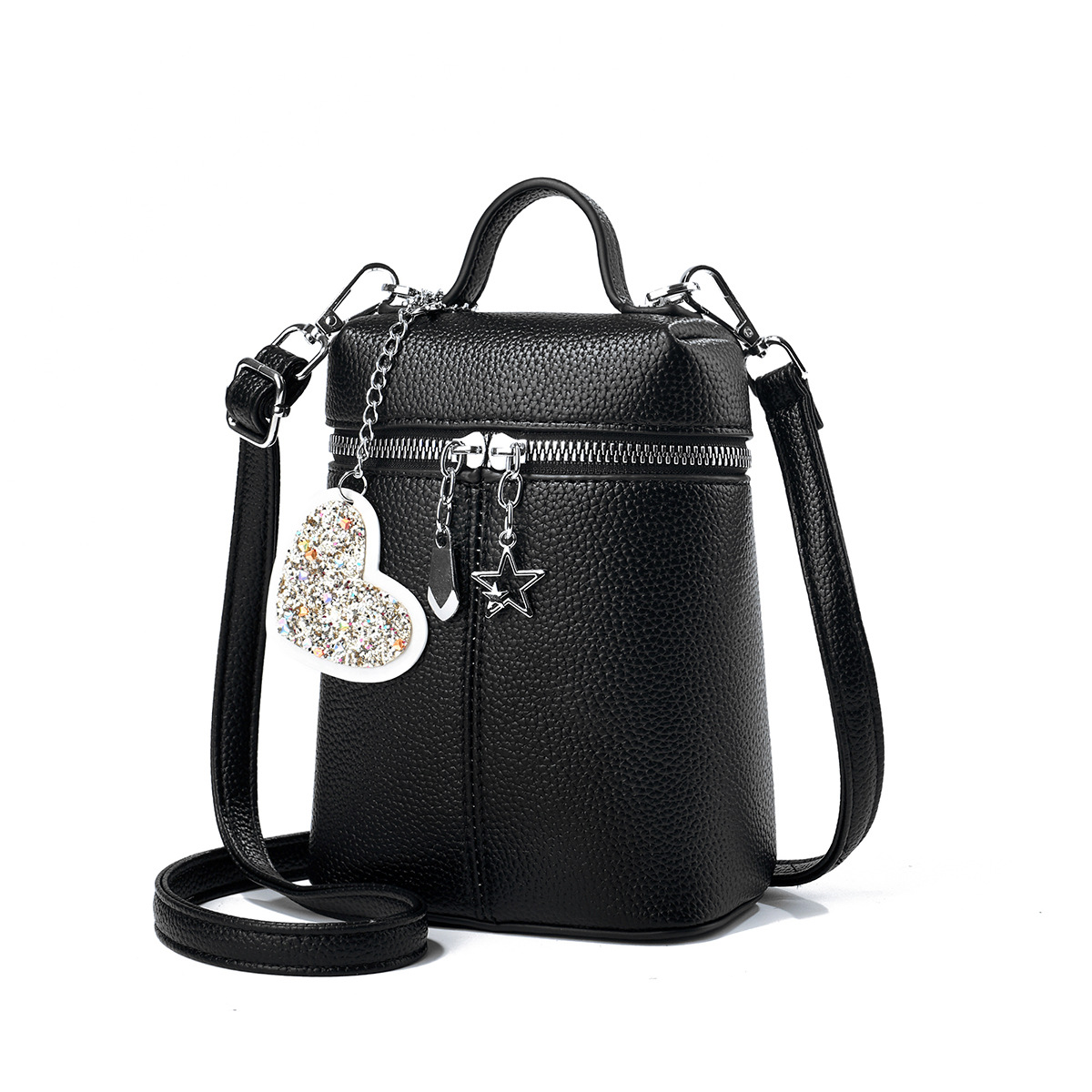 Exquisita mini bolso de cubo casual bolso de viaje diario de moda versátil mochila de hombro bolsas transfronterizas