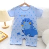 Short climbing blue dinosaur