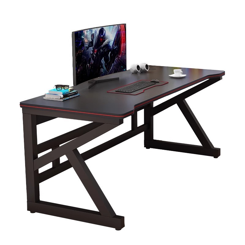 Mesa de computadora de escritorio, mesa de oficina moderna, mesa de estudio de dormitorio simple, mesa de estudio de estudiantes