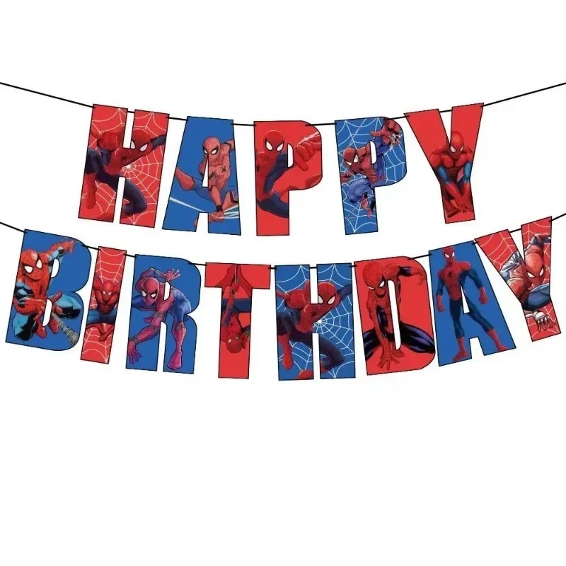 クロスボーダー新しいレッドスパイダーマン子供の誕生日パーティー使い捨てテーブルクロス紙皿紙コップ食器アレンジメント装飾|undefined