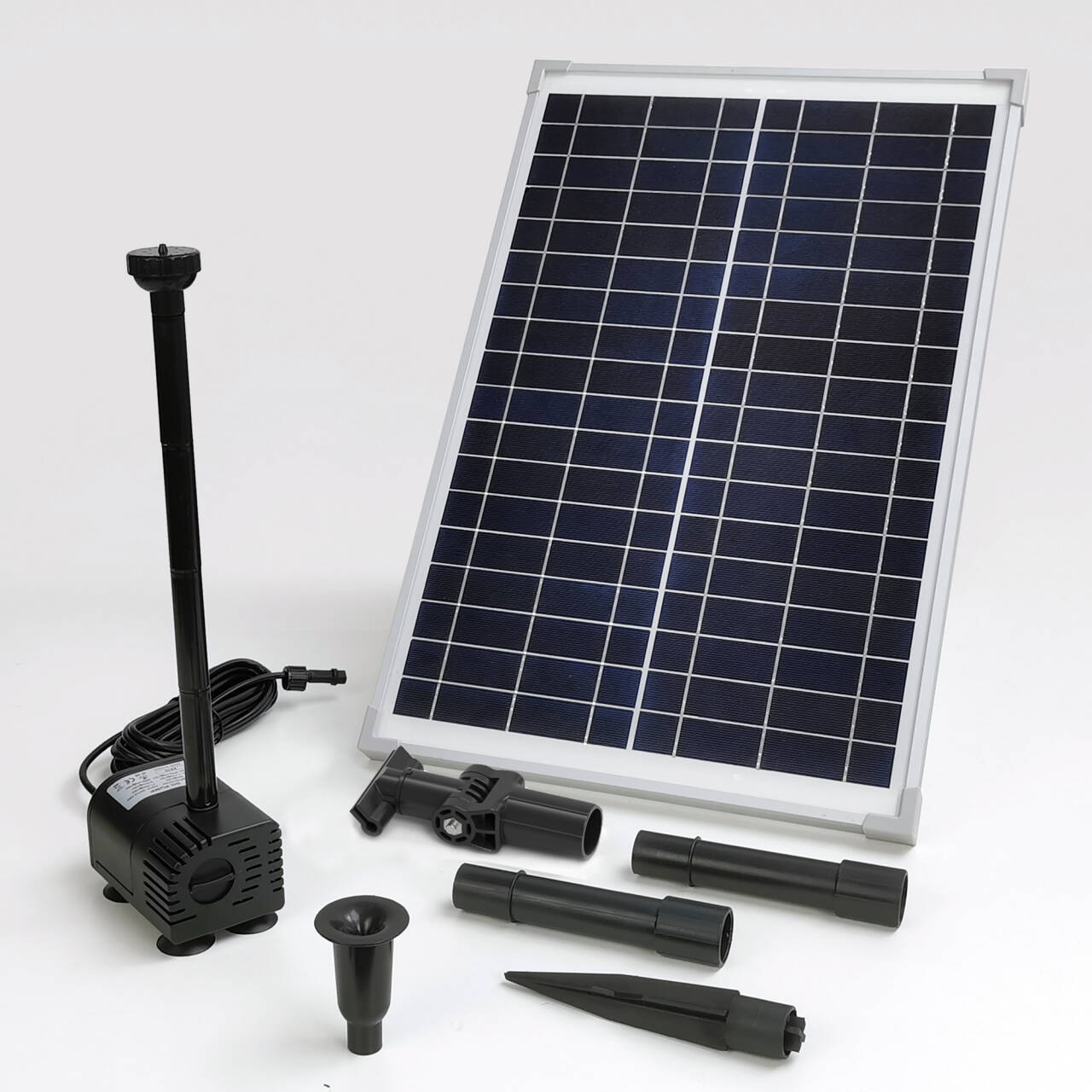 DC18V太阳能喷泉泵花园池塘景观泵-SP25-401215D