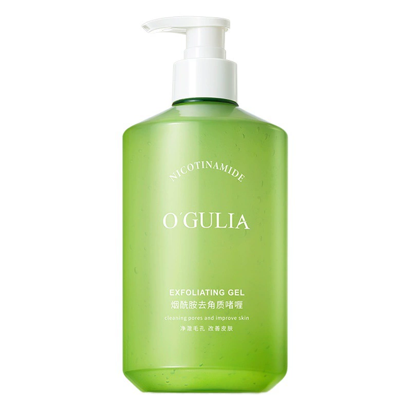 Отшелушивающий гель Agulia Niacinamide 500 мл Глубокий Очищающий увлажняющий контроль жирности Осветляющий цвет кожи Оптовая продажа